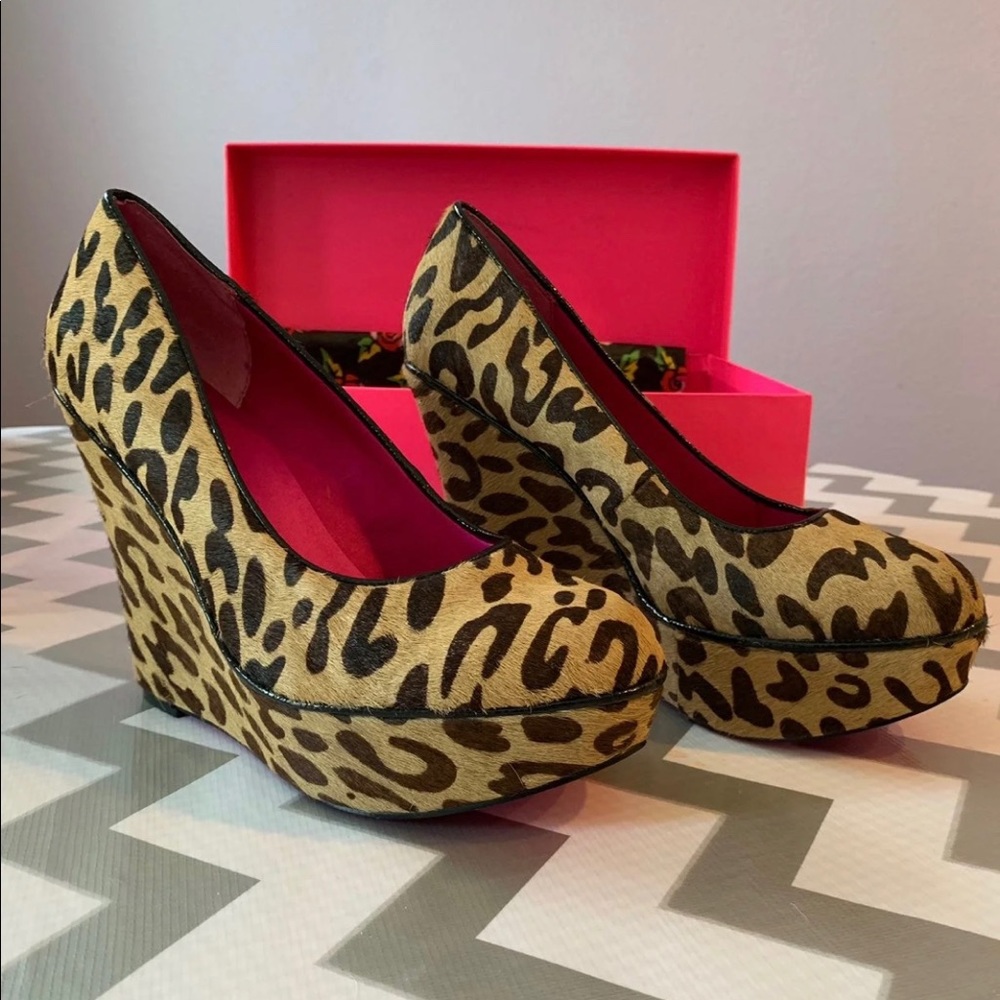 Betsey Johnson Wedges (No Box)
